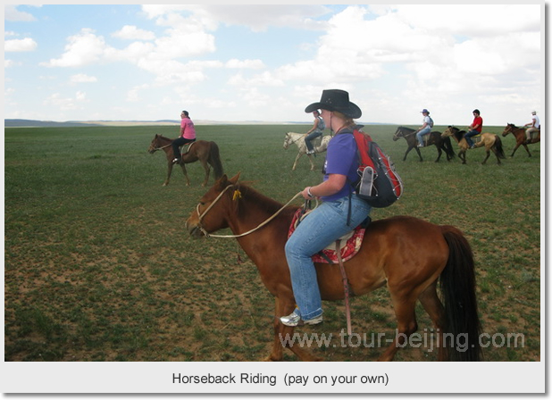 Horseback Riding (pay on your own)