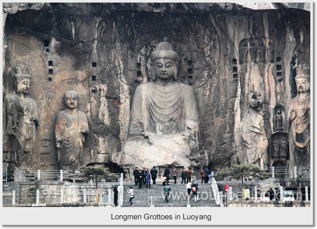 Longmen Grottoes in Luoyang