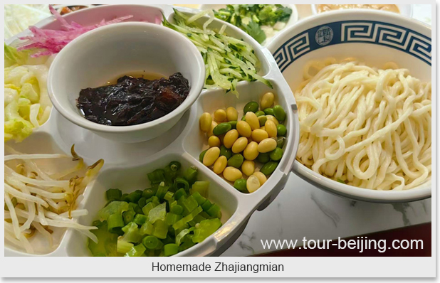 Homemade Zhajiangmian