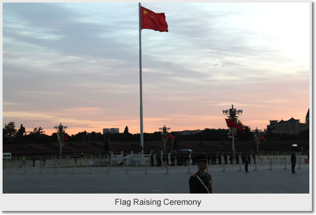 Flag Raising Ceremony