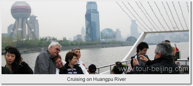 Cruising on Huangpu River