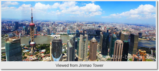 Viewed from Jinmao Tower