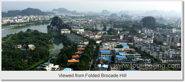 Viewed from Folded Brocade Hill