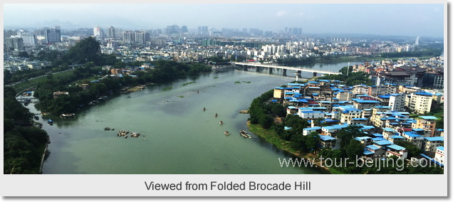 Viewed from Folded Brocade Hill