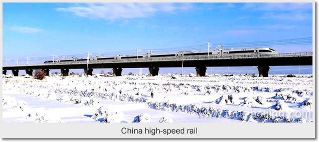 China high-speed rail