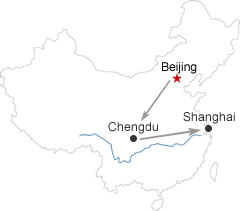 Beijing Chengdu Map