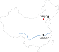 Wuhan map