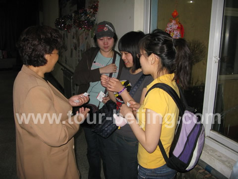 Talked with Mrs Zhang - the head of the village
