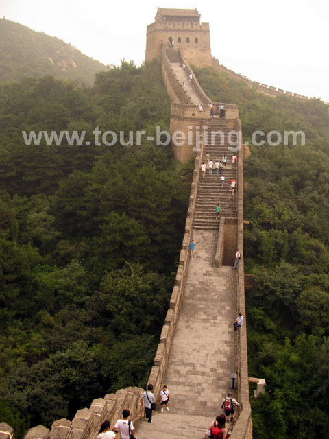 Walking down and up to a Watch tower ( or enemy tower ) for guiding and lodging purposes