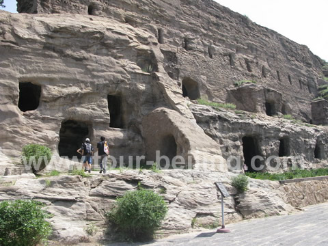 Later period carving including some small caves carved by some officials and monks instead of by the dynasty itsself