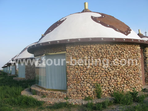 Yurts, Food and Shopping at Gegentala Grassland