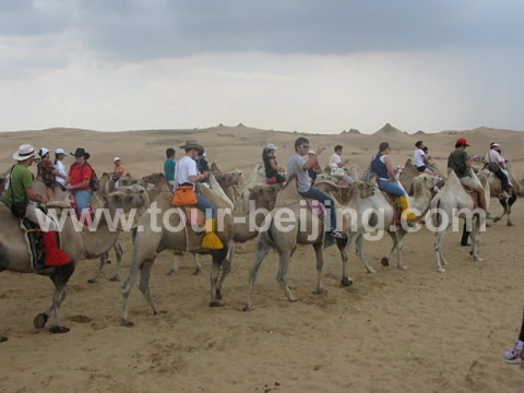 Our Trip to the Resonant Sand Gorge in Baotou