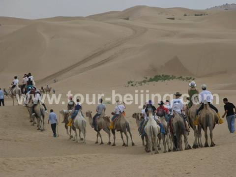 Our Trip to the Resonant Sand Gorge in Baotou