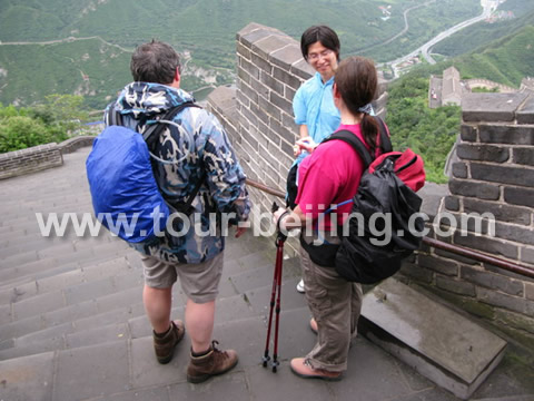 Taking a short rest on the top tower