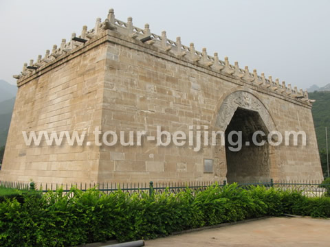 The "Cloud Platform" built in the Yuan Dynasty in the inner city of the Pass