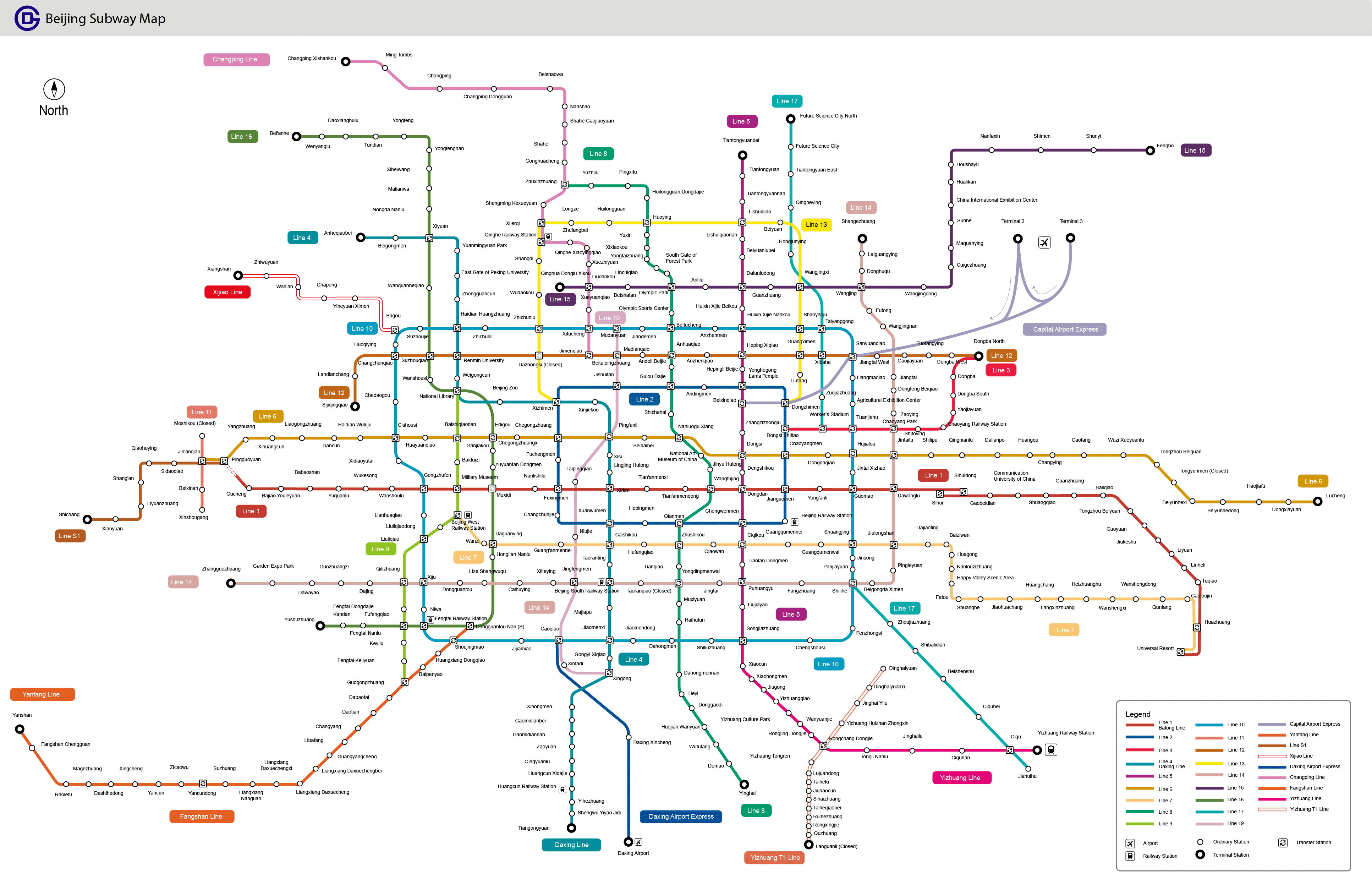 Beijing Subway Map