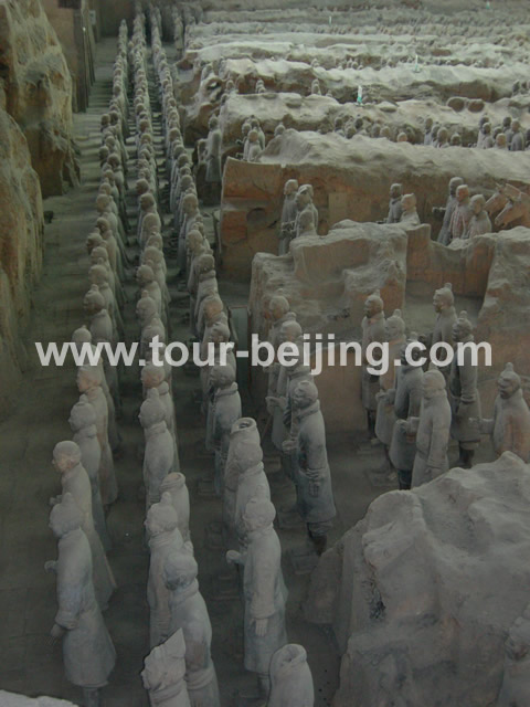 Pit 1 at Museum of Qin Terra Cotta Warriors and Horses