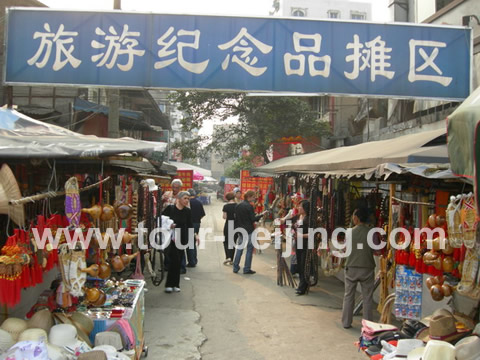 People were shopping again at the small stores by the pier