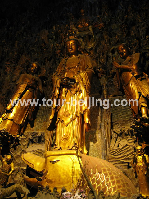 Guanyin - one of the four buddhas below Sakyamuni