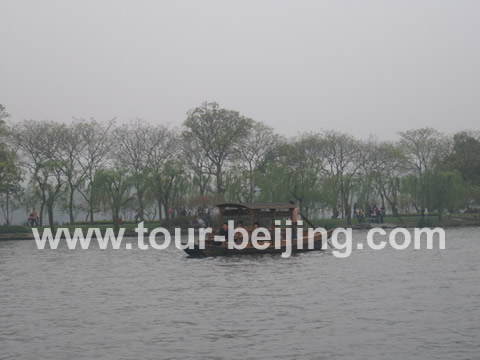 Boating on the West Lake