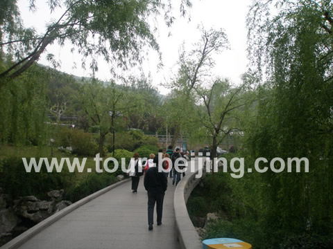 Walking along the West Lake