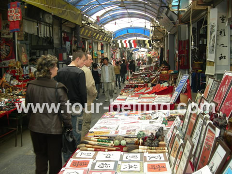 Vio's family are looking for the stupid things ( joking ) at the market