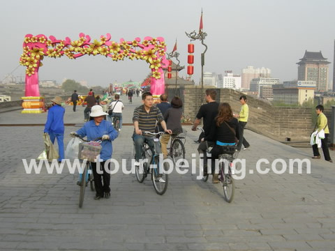 On the city wall