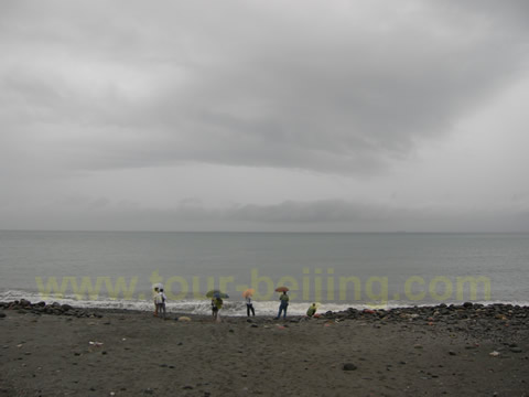East Coastline of Tawain ( Pacific Ocean )